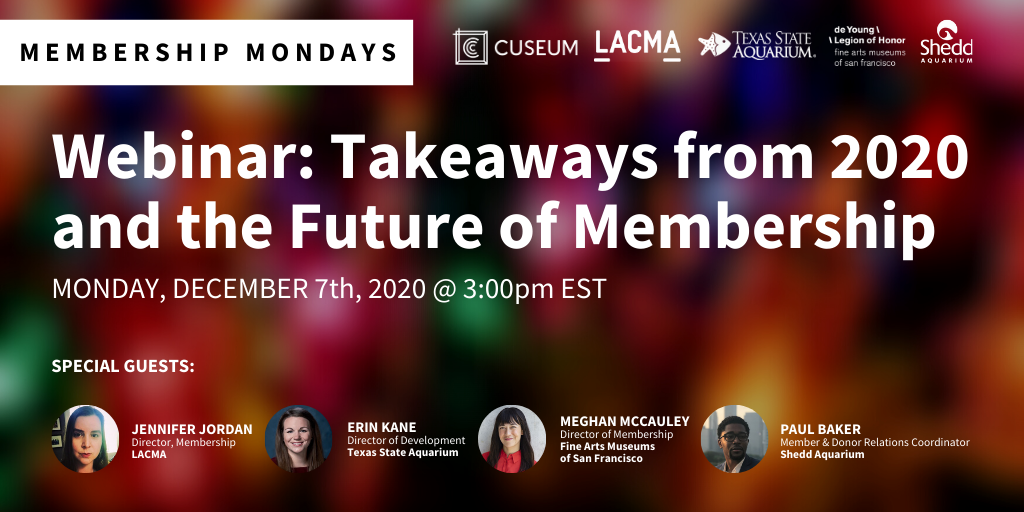 Takeaways from 2020 and the Future of Membership