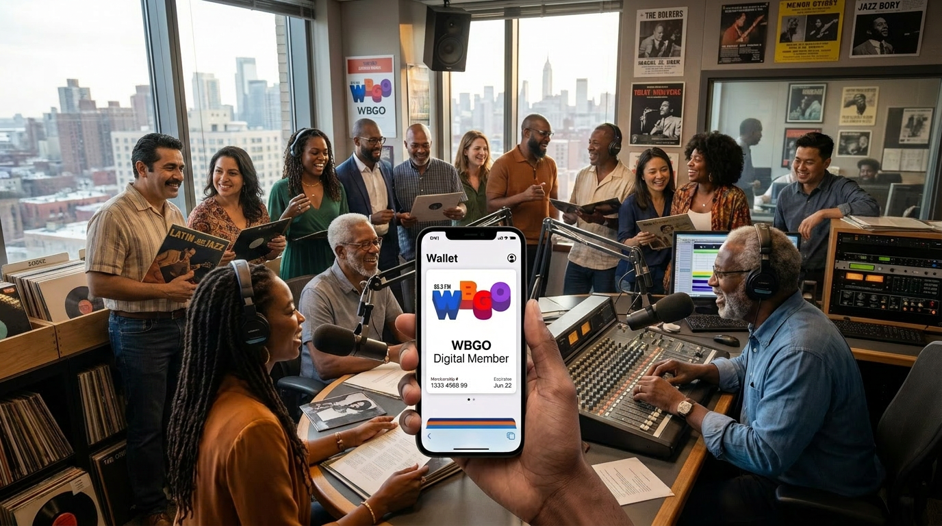 Introducing WBGO's Digital Membership Cards