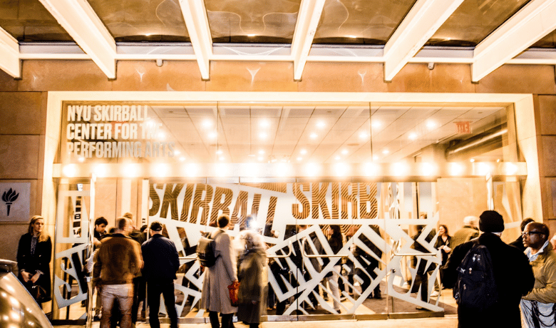   Image: NYU Skirball Center, Source: https://www.facebook.com/nyuskirball/  