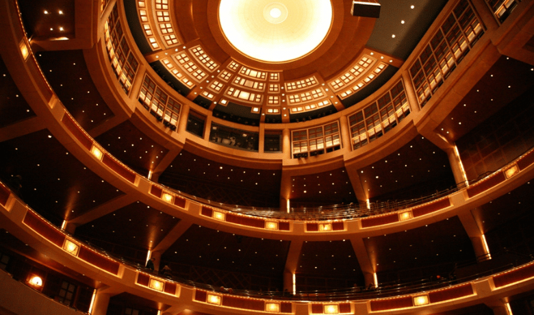  Image: The Morton H. Meyerson Symphony Center, home of the Dallas Symphony Orchestra; Credit: Luke Fritz,    CC BY 2.5   