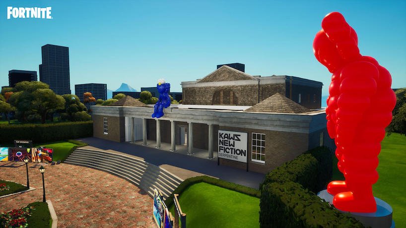   The Serpentine Gallery in Fortnite  