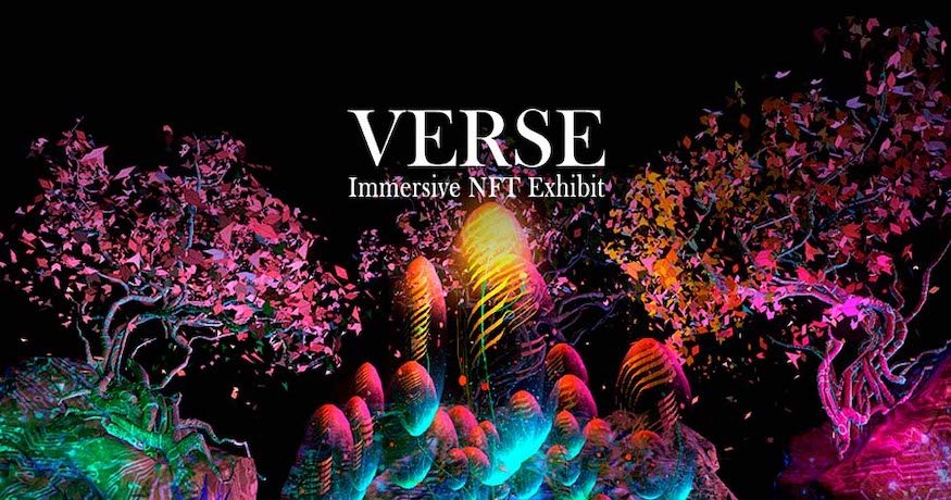   The &nbsp;   Verse: Immersive NFT Exhibit    Promotion. Credit: https://versenftcryptoart.com/san-francisco/  