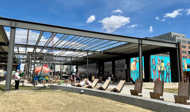   RiNo Art Park; Image Courtesy of Redline Contemporary Art Center  